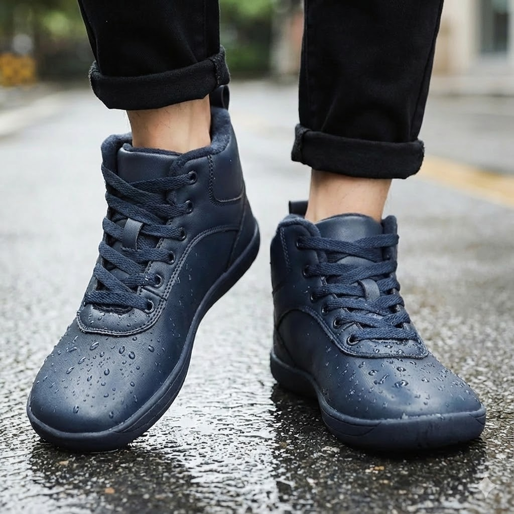 Unisex Waterproof Winter Boots – Warm, Anti-Slip for Walking