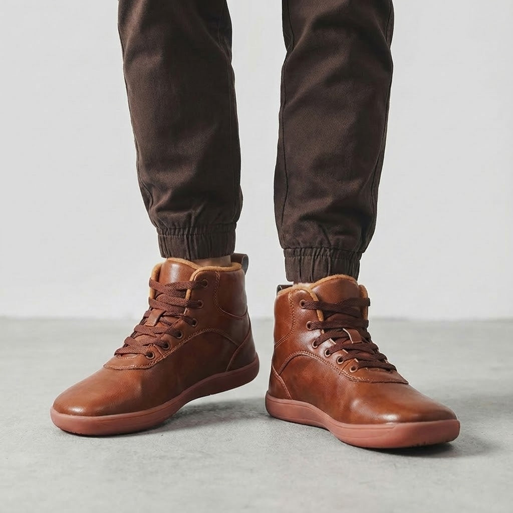 Unisex Waterproof Winter Boots – Warm, Anti-Slip for Walking