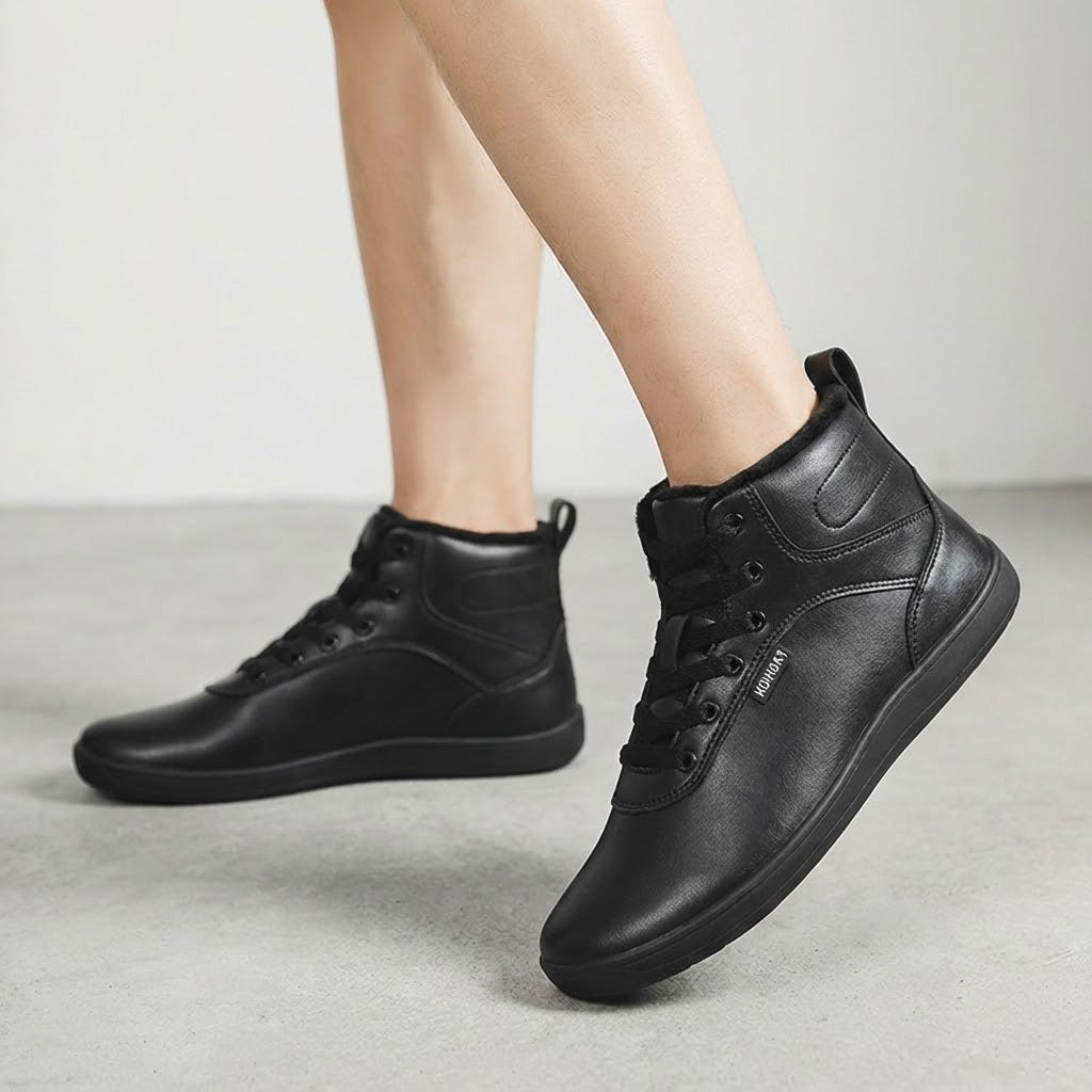 Unisex Waterproof Winter Boots – Warm, Anti-Slip for Walking