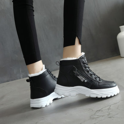 Warm Waterproof Winter Boots for Women – Fleece Lined, Wide Fit Comfort