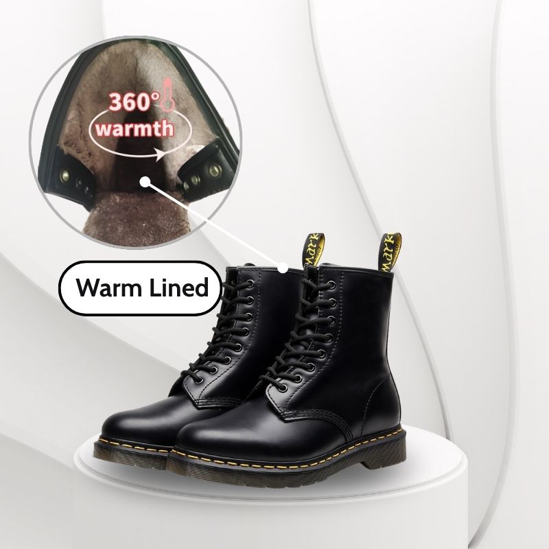 Waterproof Orthopedic Winter Boots-Warm Fleece-Lined Unisex Fit