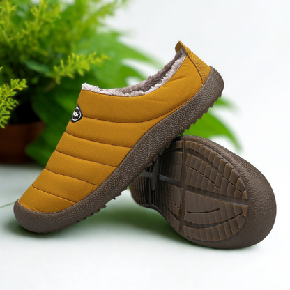 Humtto Unisex Wide Toe Winter Slippers | Orthopedic Plush Indoor Shoes for Foot Pain Relief