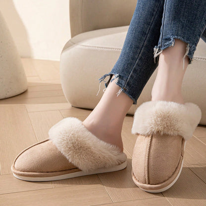 Humtto Women’s Comfortable Warm Slippers–Faux Fur,Anti Slip,Foot Care