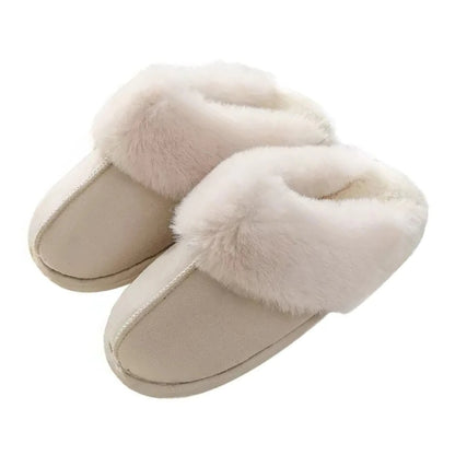 Humtto Women's Comfortable Warm Slippers–Faux Fur,Anti Slip,Foot Care