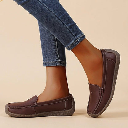 Humtto Women's Orthopedic Slip - Ons: Soft Leather, Great Value - Humtto UK