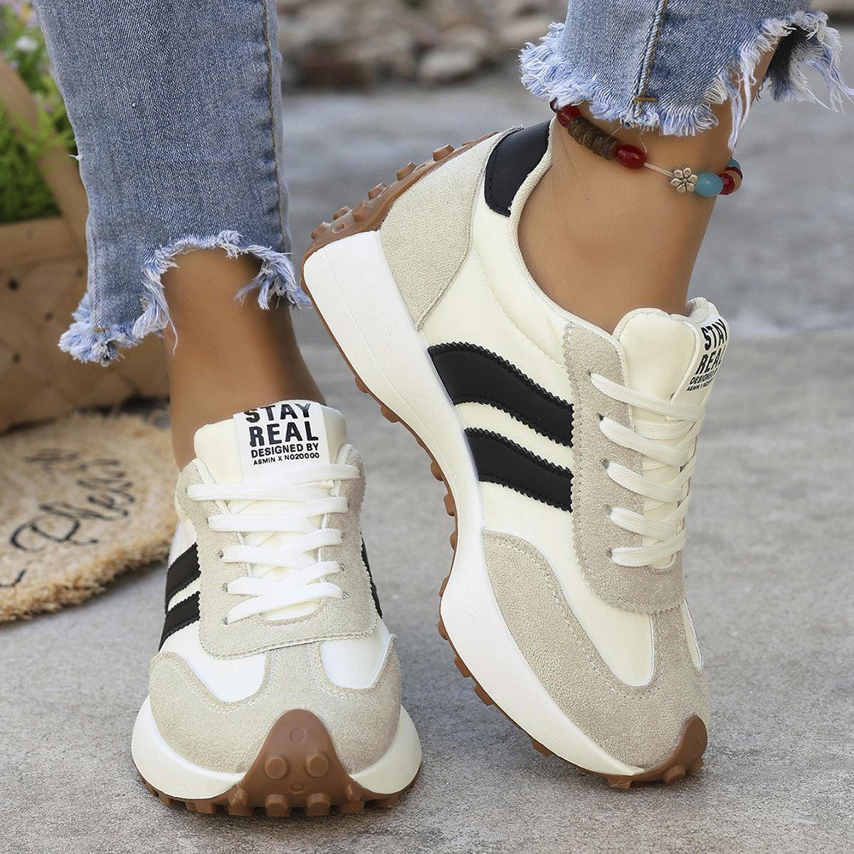 Women's cushioned comfort, lightweight design trainers