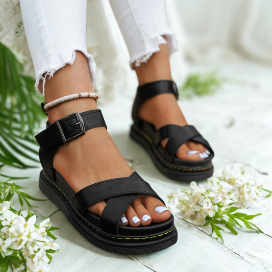 Humtto Women’s Orthopedic Walking Sandals for Arch Support & Pain Relief