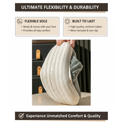 Humtto Women's Plush Warm Slippers–Comfy Indoor Winter Footwear