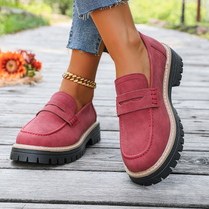 Womens Orthopedic Platform Loafers | All-Day Comfort & Adjustable Fit