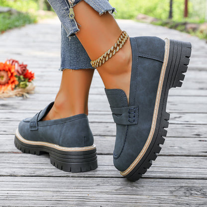 Womens Orthopedic Platform Loafers | All-Day Comfort & Adjustable Fit