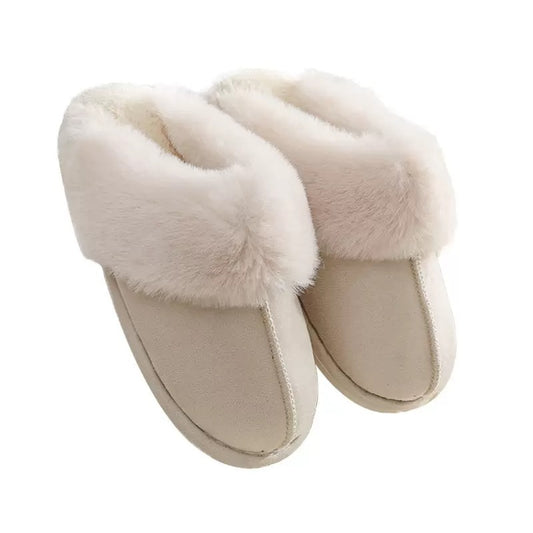 Humtto Women’s Comfortable Warm Slippers–Faux Fur,Anti Slip,Foot Care