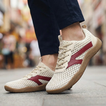 Men's wide fit, breathable upper, lightweight design trainers with everyday walking