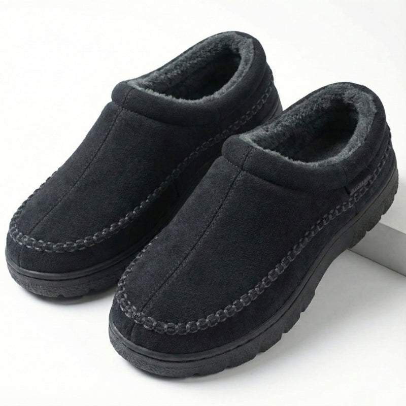 Unisex Orthopedic House Slippers – Warm Fleece | Wide Fit | Supportive Cushioning