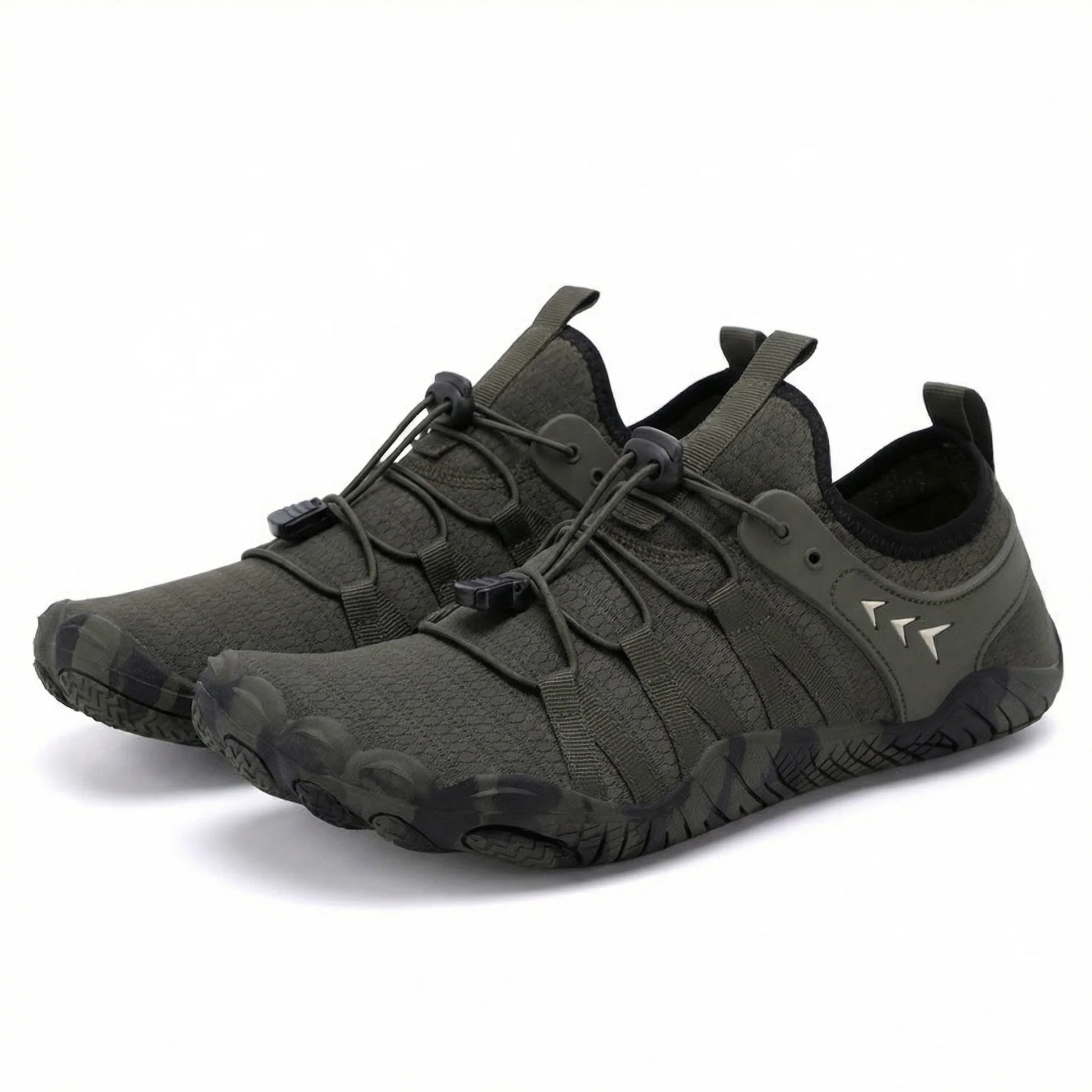 Unisex wide fit, zero drop, cushioned comfort walking shoes with slip on design and everyday walking