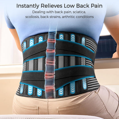 HUMTTO Back Support Belt – Posture Corrector & Lumbar Pain Relief UK - Humtto UK