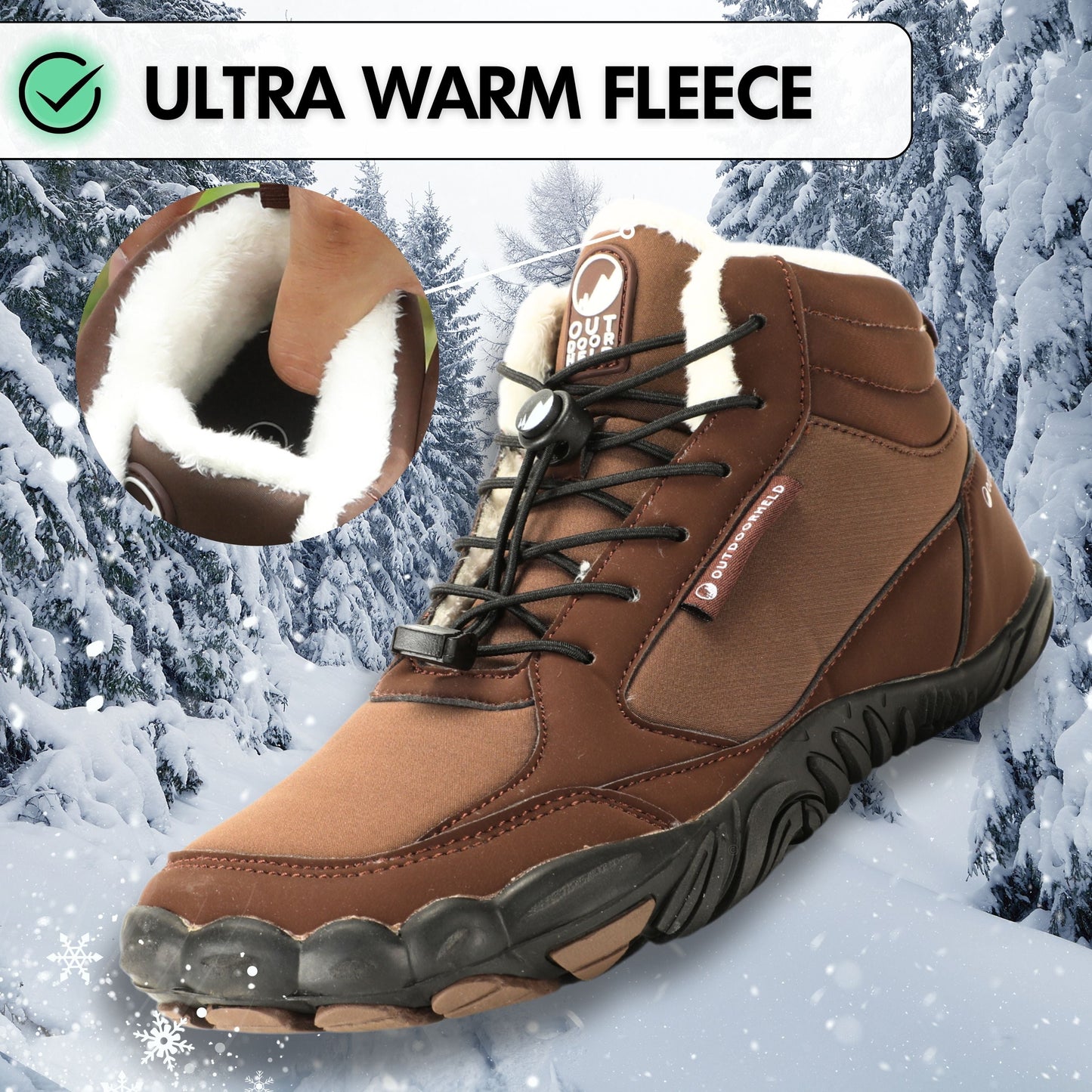 Winter Prime - Water-Resistant Barefoot Shoes