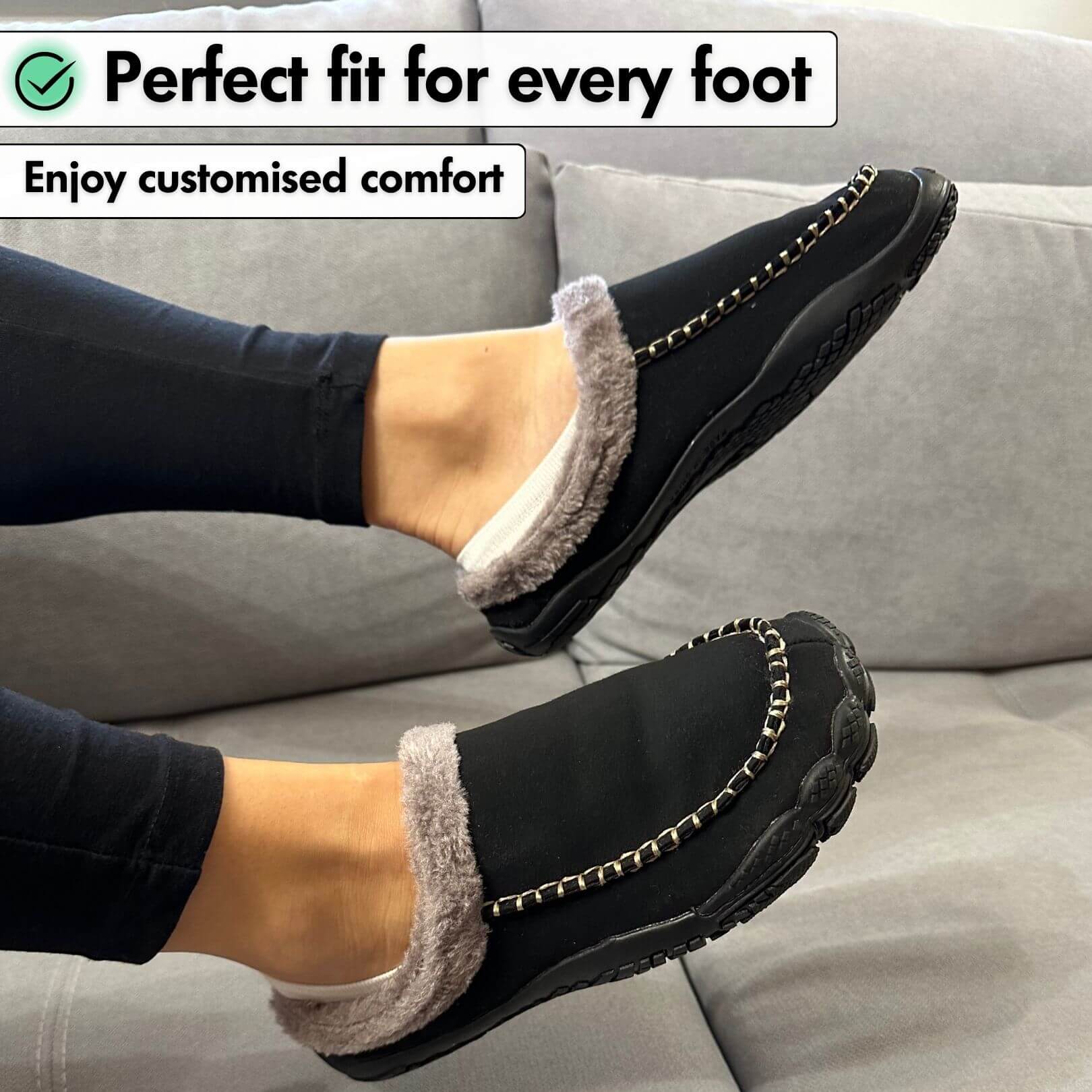 Home Pro - Warm Barefoot Slippers