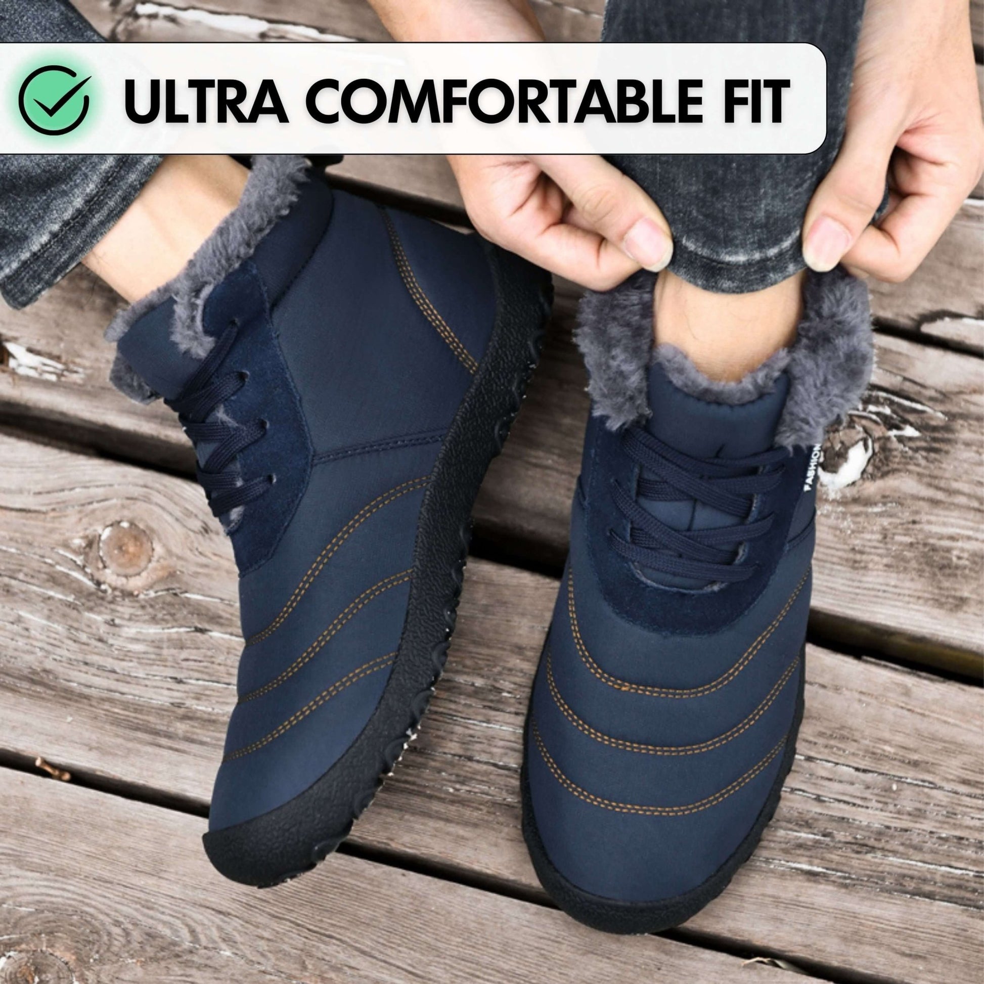 Winter Pro 2.0 - Water - Resistant Barefoot Shoes - Humtto UK