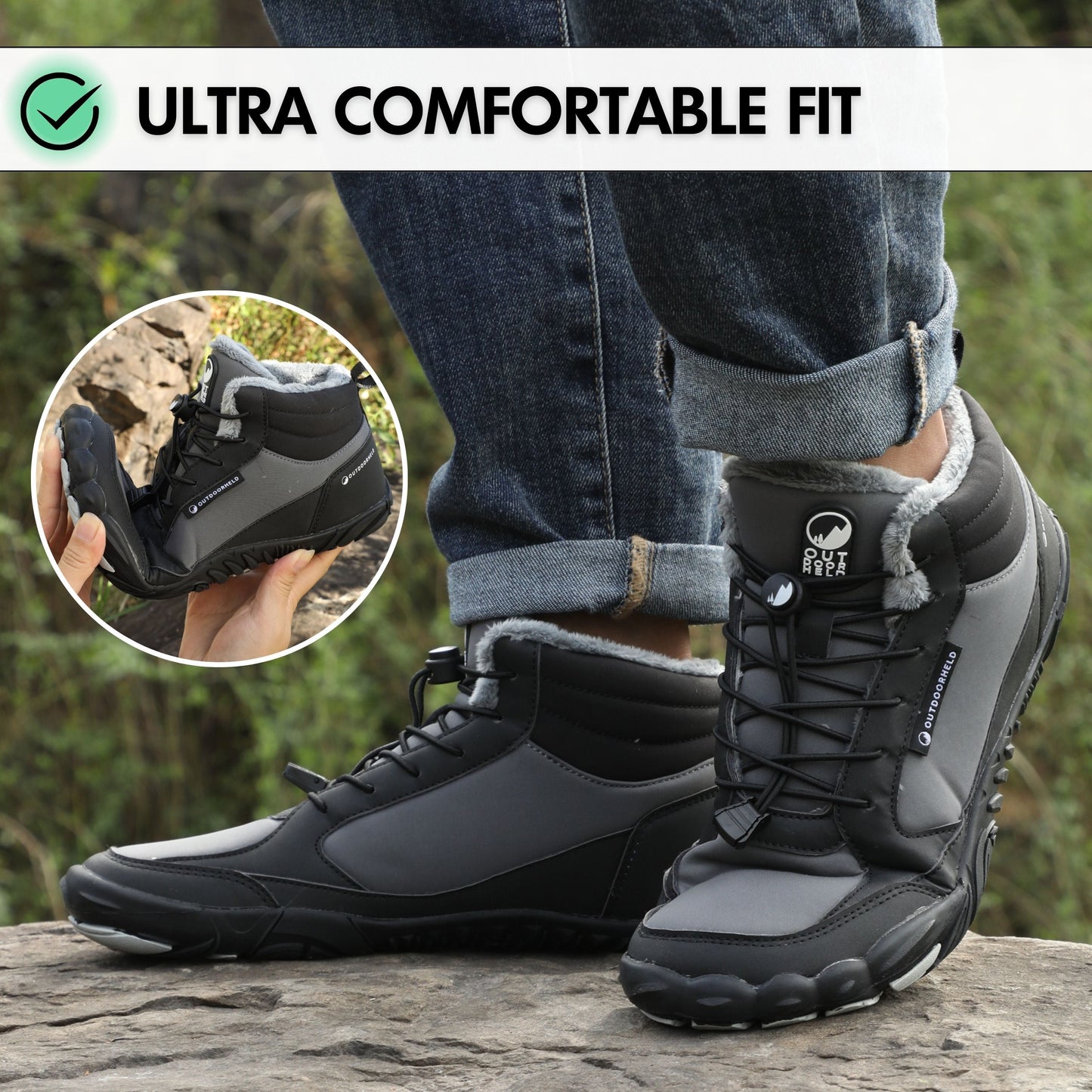 Winter Prime - Water-Resistant Barefoot Shoes