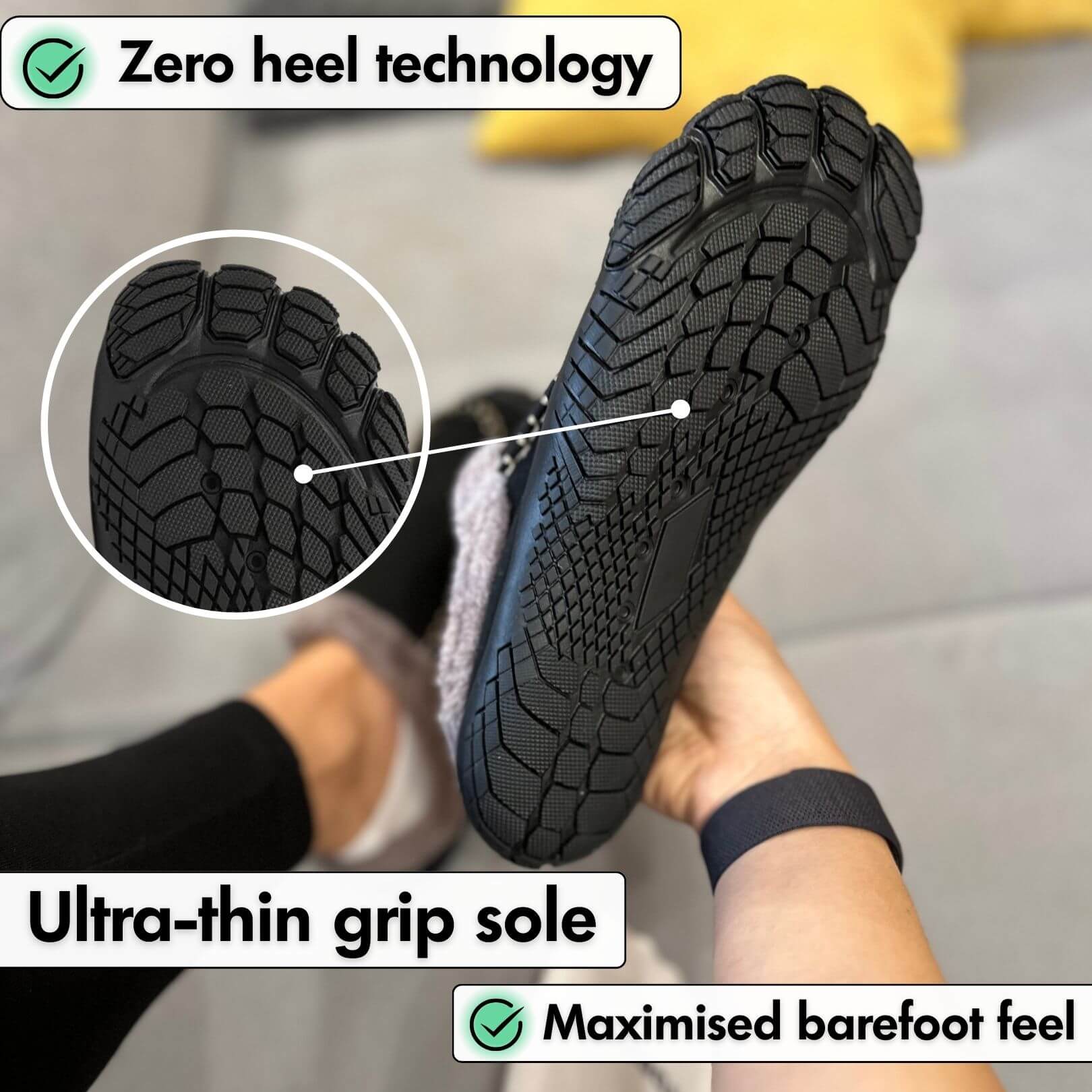 Home Pro - Warm Barefoot Slippers
