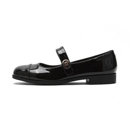 Humtto Premium Leather Mary Jane Flats | Orthopedic Arch Support for All - Day Pain Relief - Humtto UK