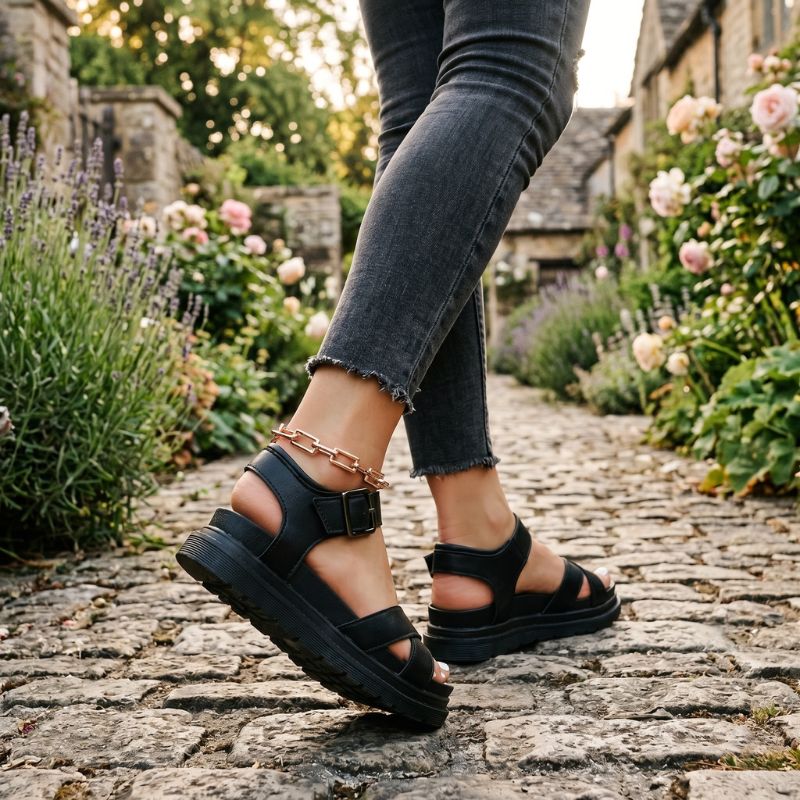Women’s Orthopedic Walking Sandals for Arch Support & Pain Relief