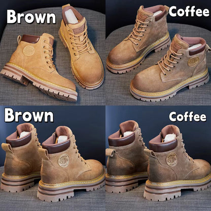 Unisex Waterproof Walking Boots – Warm, Durable Hiking Ankle Shoes