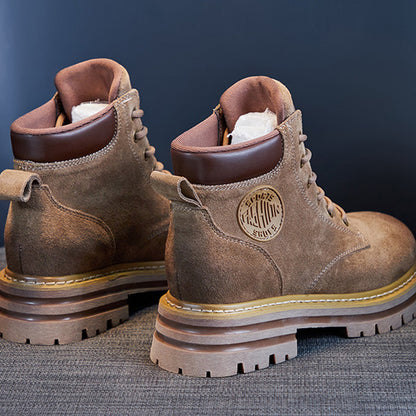 Unisex Waterproof Walking Boots – Warm, Durable Hiking Ankle Shoes