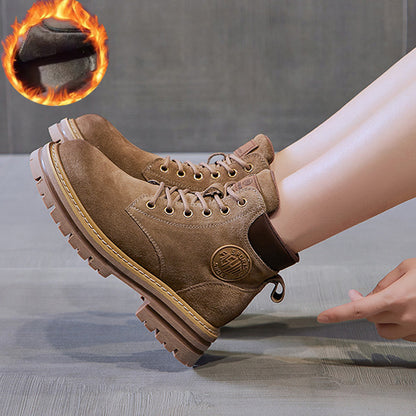 Unisex Waterproof Walking Boots – Warm, Durable Hiking Ankle Shoes