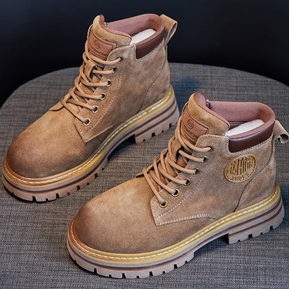 Unisex Waterproof Walking Boots – Warm, Durable Hiking Ankle Shoes