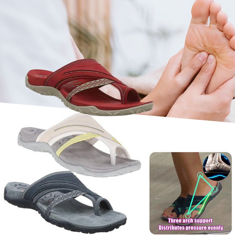 Humtto Unisex Wide Bunion Flip Flops: Affordable Orthopedic Relief - Humtto UK