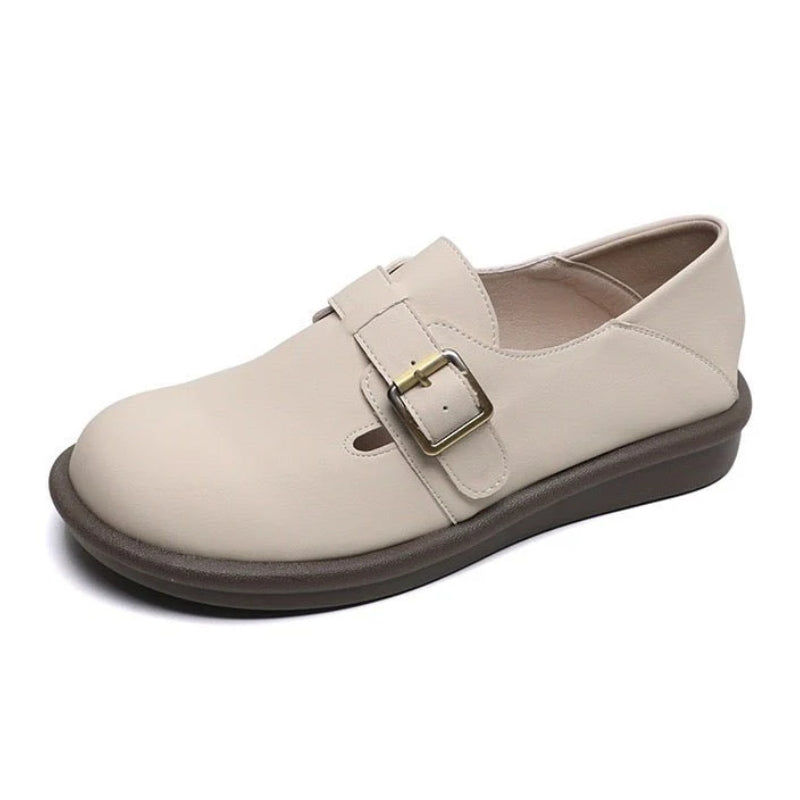 Women's Mary Jane Loafers with Arch Support | Round Toe Comfort Flats