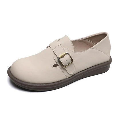 Women's Mary Jane Loafers with Arch Support | Round Toe Comfort Flats