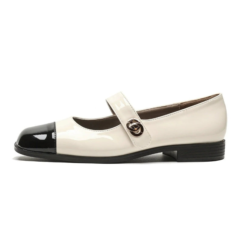 Women's Wide Toe Mary Jane Flats with Arch Support | Comfort Shoes