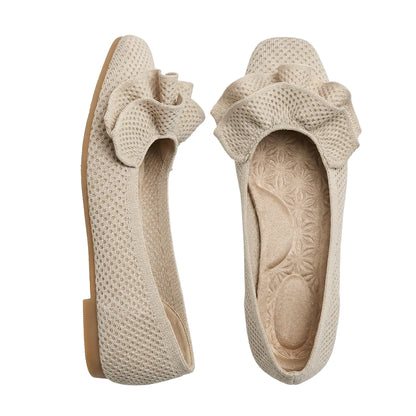 Women's wide fit, arch support, breathable upper comfort shoes with slip on design and everyday walking