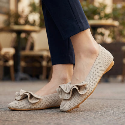 Women's wide fit, arch support, breathable upper comfort shoes with slip on design and everyday walking