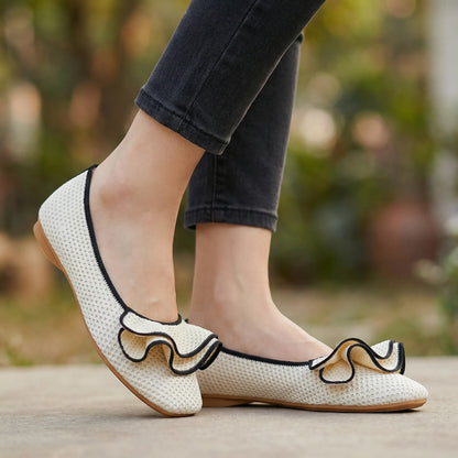 Women's wide fit, arch support, breathable upper comfort shoes with slip on design and everyday walking