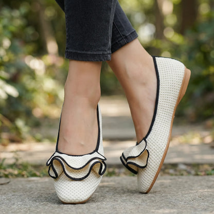 Women's wide fit, arch support, breathable upper comfort shoes with slip on design and everyday walking
