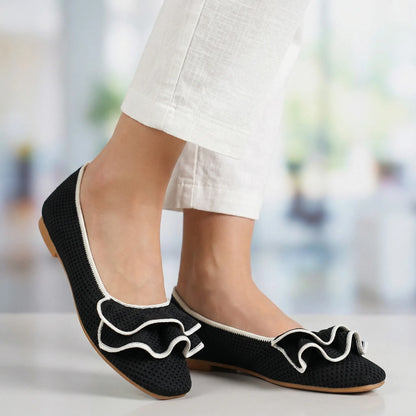 Women's wide fit, arch support, breathable upper comfort shoes with slip on design and everyday walking