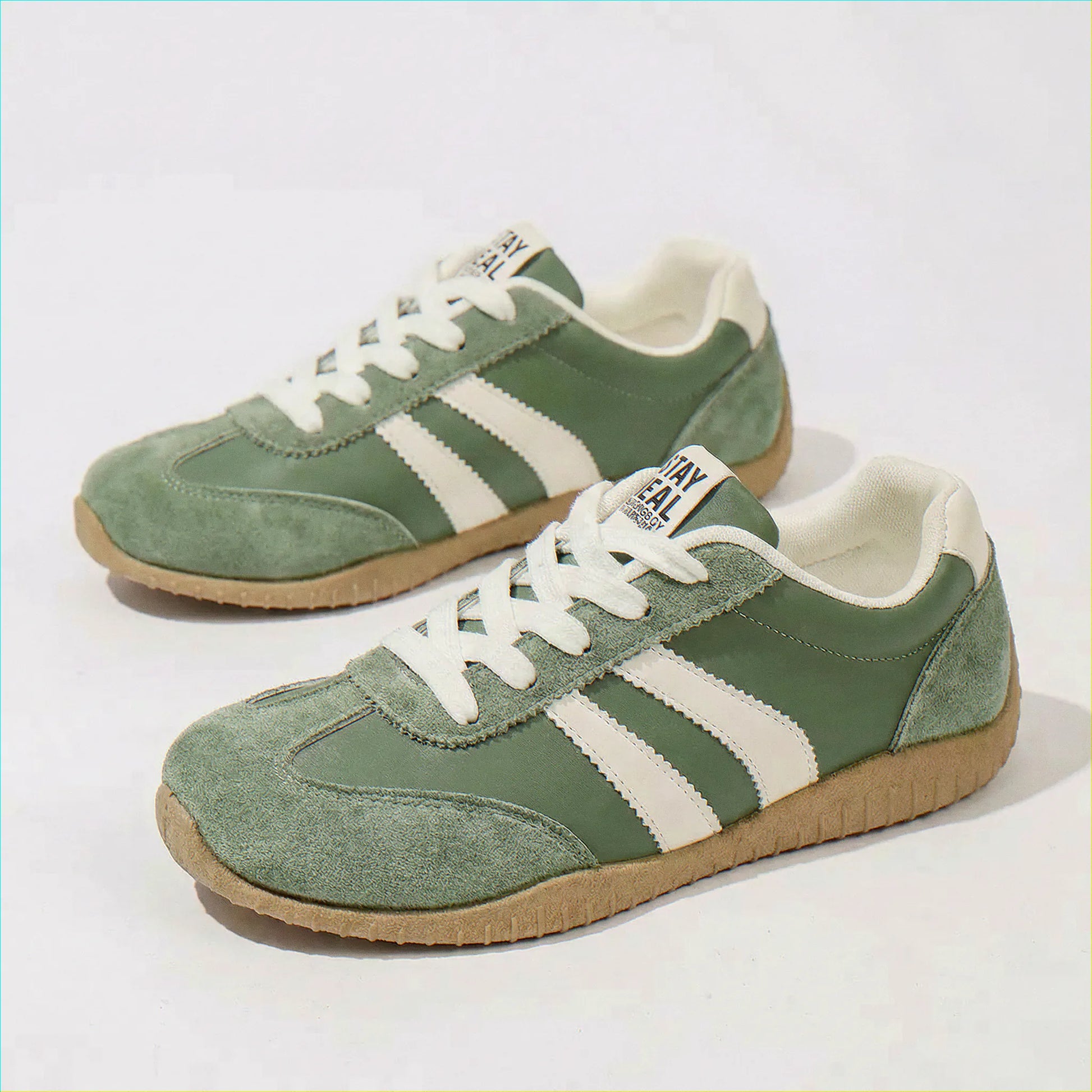 Women's wide fit, arch support, lace up fit trainers with everyday walking