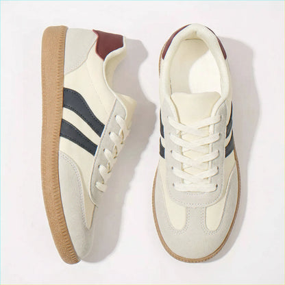 Women's wide fit, arch support, lace up fit trainers with everyday walking