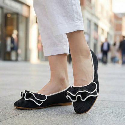 Women's wide fit, arch support, breathable upper comfort shoes with slip on design and everyday walking