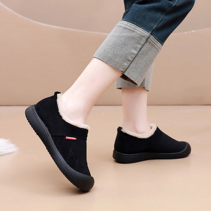 Women's Orthopaedic Wide Fit Slipper Boots | Anti-Slip Warm Fleece