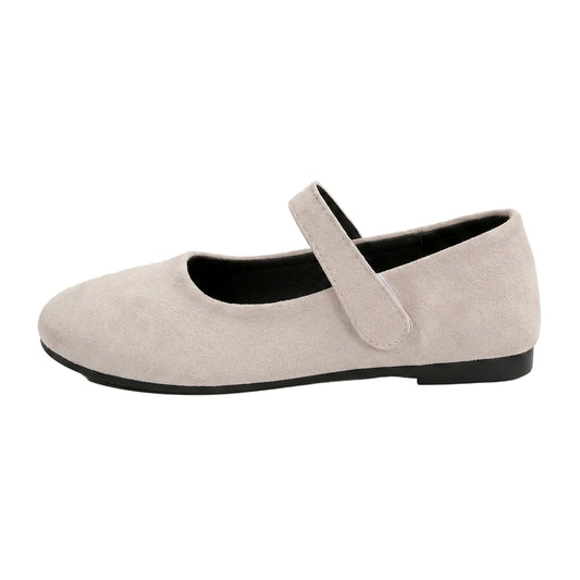 Women's wide fit, cushioned comfort Mary Jane flats