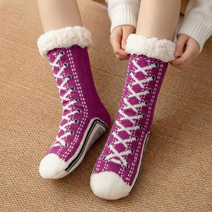 Thermal Non-Slip Slipper Socks | Super Soft Warm Ankle Liners