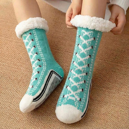 Thermal Non-Slip Slipper Socks | Super Soft Warm Ankle Liners