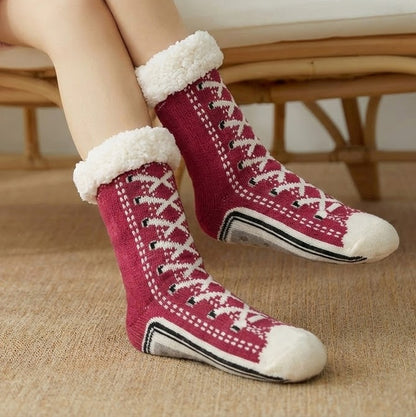 Thermal Non-Slip Slipper Socks | Super Soft Warm Ankle Liners