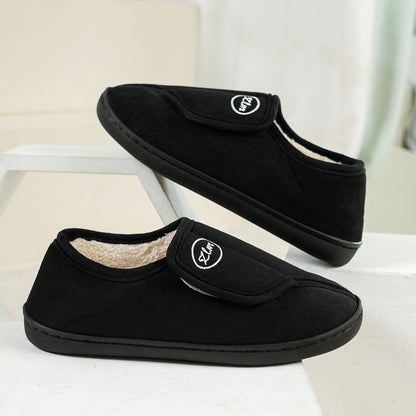 Women's Adjustable Wide Fit Slippers | Non-Slip Cosy Warm Fleece