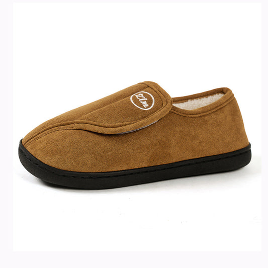 Women's Adjustable Wide Fit Slippers | Non-Slip Cosy Warm Fleece