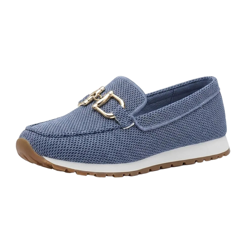 Women's cushioned comfort, breathable upper, lightweight design walking shoes with slip on design and everyday walking